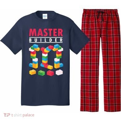 Cool Master Builder Building Blocks Bricks Toy Pajama Set