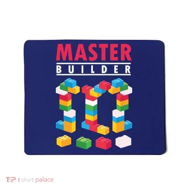 Cool Master Builder Building Blocks Bricks Toy Mousepad
