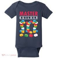 Cool Master Builder Building Blocks Bricks Toy Baby Bodysuit thumb 0