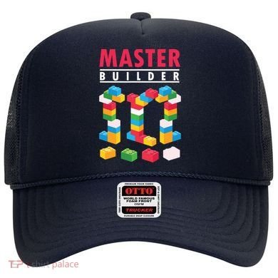 Cool Master Builder Building Blocks Bricks Toy Hat