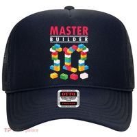 Cool Master Builder Building Blocks Bricks Toy Hat thumb 0