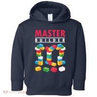Cool Master Builder Building Blocks Bricks Toy Toddler Hoodie thumb 0