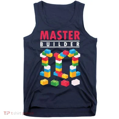 Cool Master Builder Building Blocks Bricks Toy Tank Top
