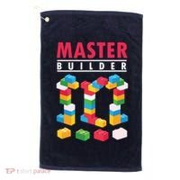 Cool Master Builder Building Blocks Bricks Toy Golf Towel thumb 0