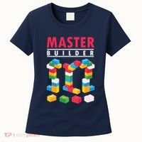 Cool Master Builder Building Blocks Bricks Toy Women's T-Shirt thumb 0