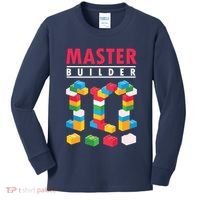 Cool Master Builder Building Blocks Bricks Toy Kids Long Sleeve Shirt thumb 0