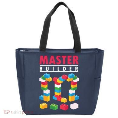 Cool Master Builder Building Blocks Bricks Toy Tote Bag