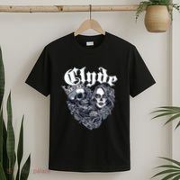 Couple Matching Bonnie & Clyde Chicano Style Heart Tattoo Outfit For Couples T-Shirt thumb 2