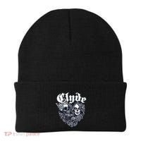 Couple Matching Bonnie & Clyde Chicano Style Heart Tattoo Outfit For Couples Beanie thumb 0