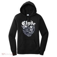Couple Matching Bonnie & Clyde Chicano Style Heart Tattoo Outfit For Couples Women's Hoodie thumb 0