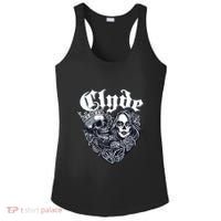 Couple Matching Bonnie & Clyde Chicano Style Heart Tattoo Outfit For Couples Ladies PosiCharge Competitor Racerback Tank thumb 0