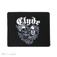 Couple Matching Bonnie & Clyde Chicano Style Heart Tattoo Outfit For Couples Mousepad thumb 0