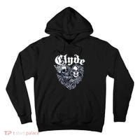 Couple Matching Bonnie & Clyde Chicano Style Heart Tattoo Outfit For Couples Tall Hoodie thumb 0