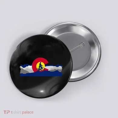 Colorado Mountain Biking Button