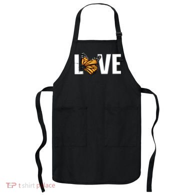 Cool Monarch Butterfly Art Entomology Insect Lover Apron