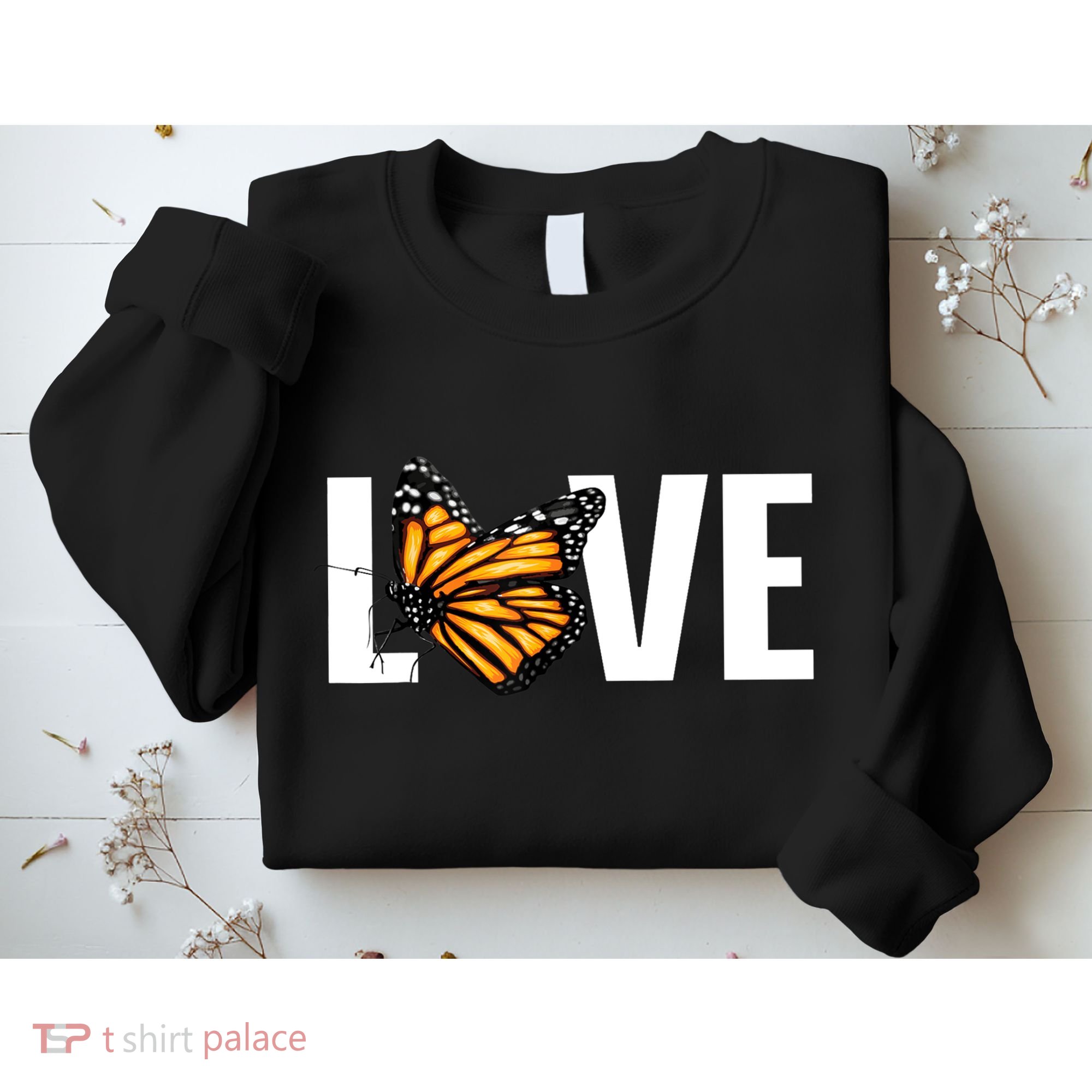 Cool Monarch Butterfly Art Entomology Insect Lover Sweatshirt