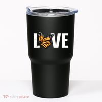Cool Monarch Butterfly Art Entomology Insect Lover Tumbler thumb 0