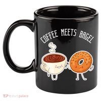 Coffee Meets Bagel Bagels 11oz C Handle Ceramic Mug thumb 2