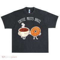 Coffee Meets Bagel Bagels Urban Oversized Heavyweight T-Shirt thumb 0