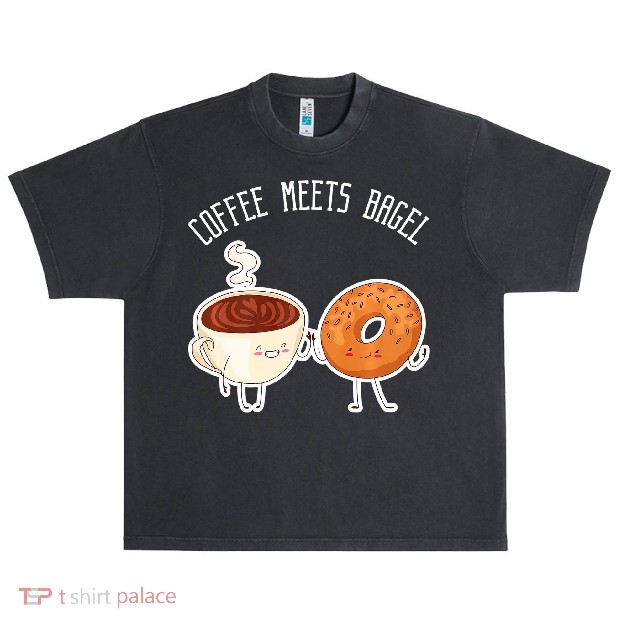 Coffee Meets Bagel Bagels Urban Oversized Heavyweight T-Shirt