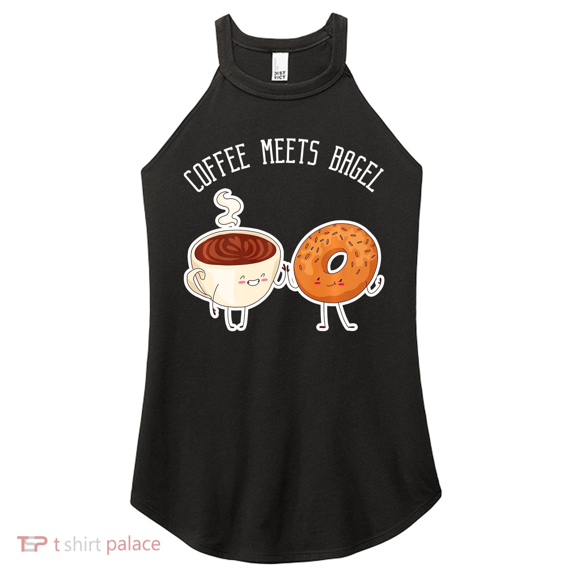 Coffee Meets Bagel Bagels Women's Perfect Tri Rocker Tank