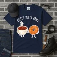 Coffee Meets Bagel Bagels Tall T-Shirt thumb 3