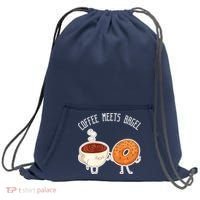 Coffee Meets Bagel Bagels Sweatshirt Cinch Pack Bag thumb 0