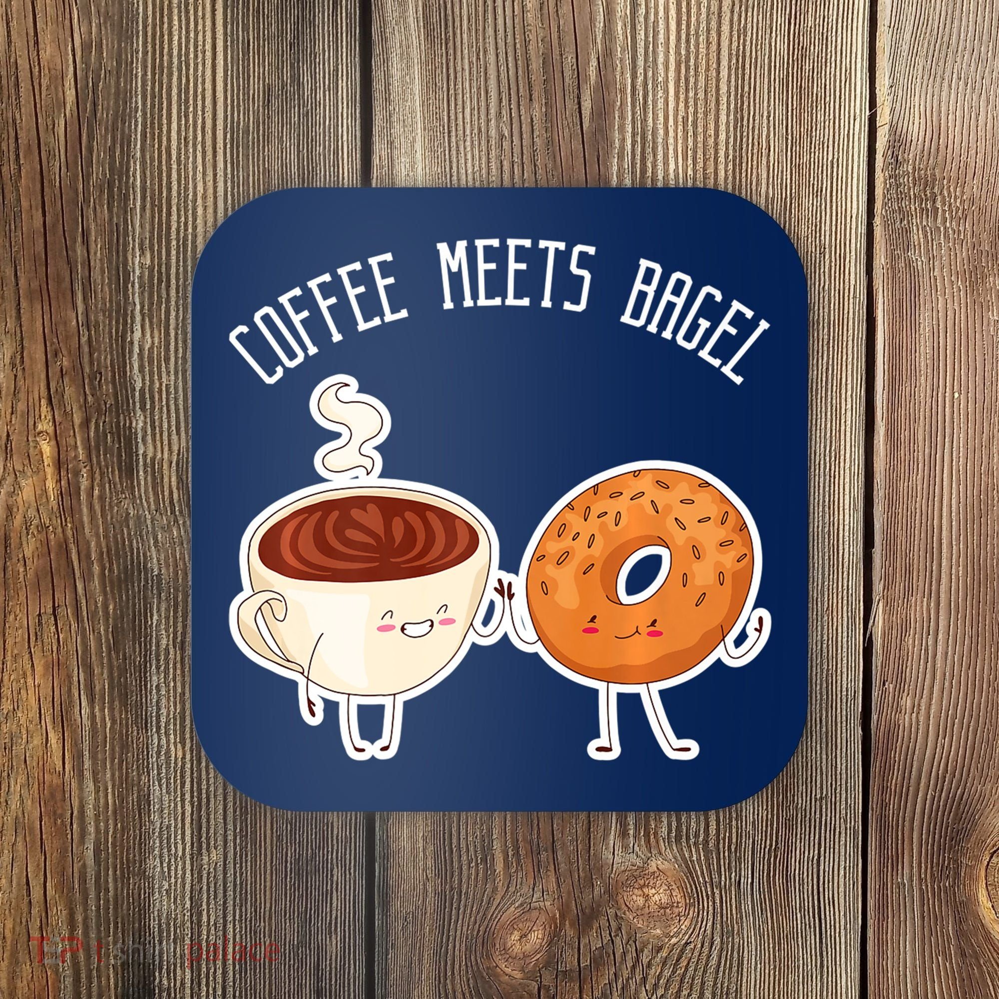 Coffee Meets Bagel Bagels Coaster