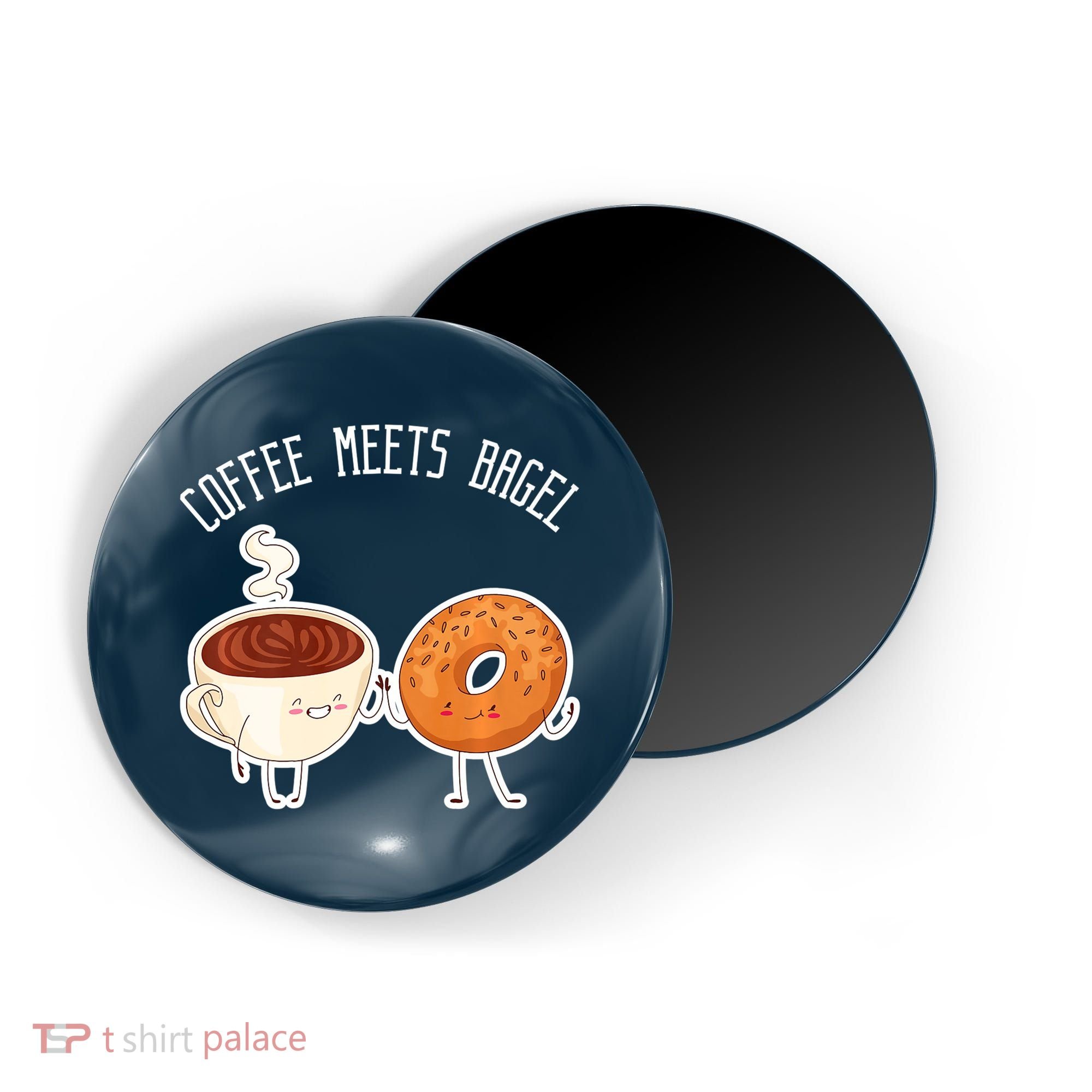 Coffee Meets Bagel Bagels Magnet