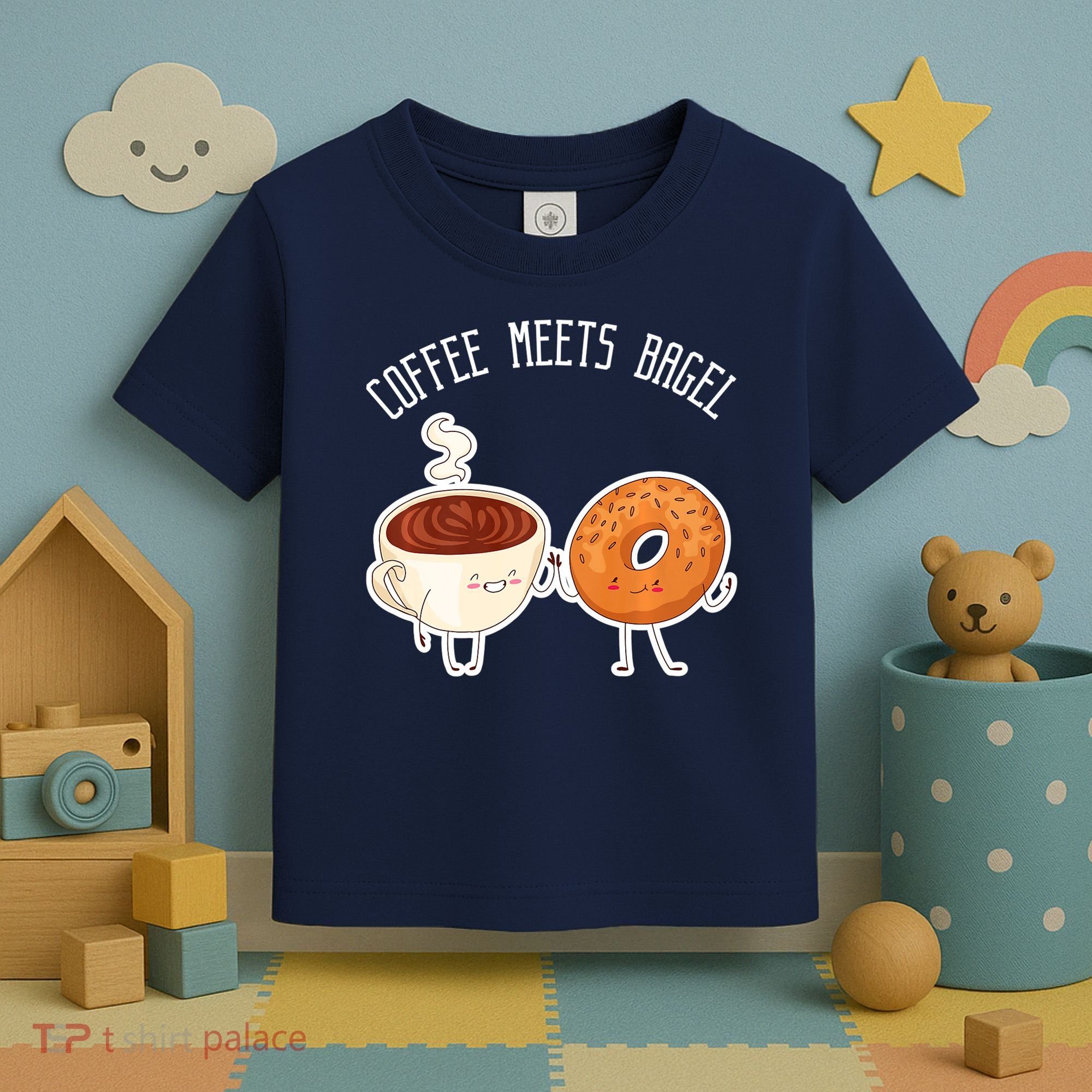 Coffee Meets Bagel Bagels Toddler T-Shirt