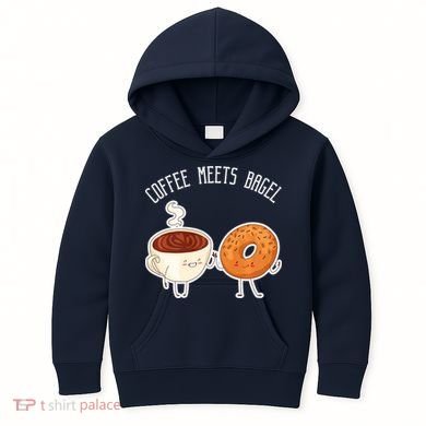 Coffee Meets Bagel Bagels Kids Hoodie