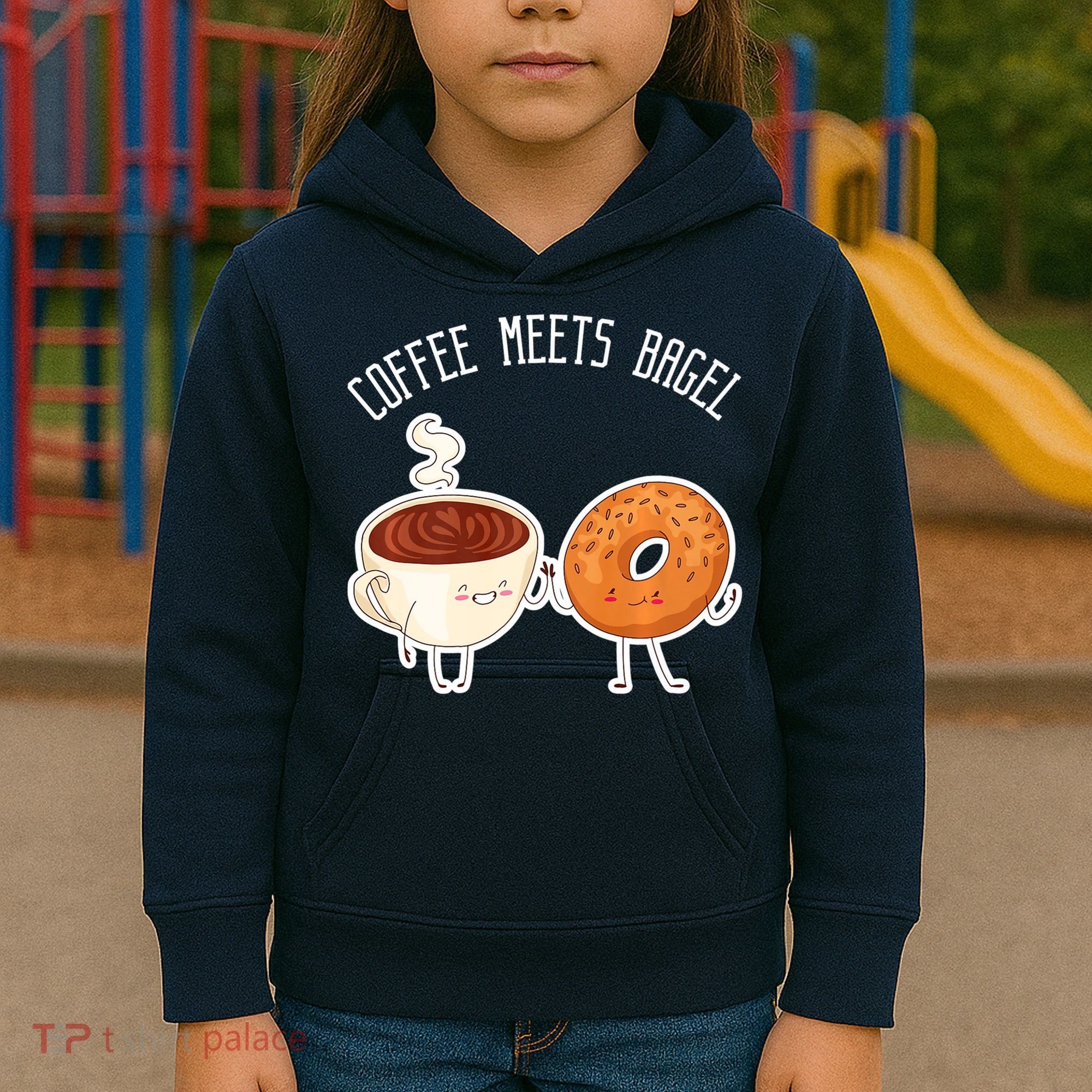Coffee Meets Bagel Bagels Kids Hoodie