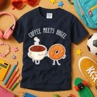 Coffee Meets Bagel Bagels Kids T-Shirt thumb 3