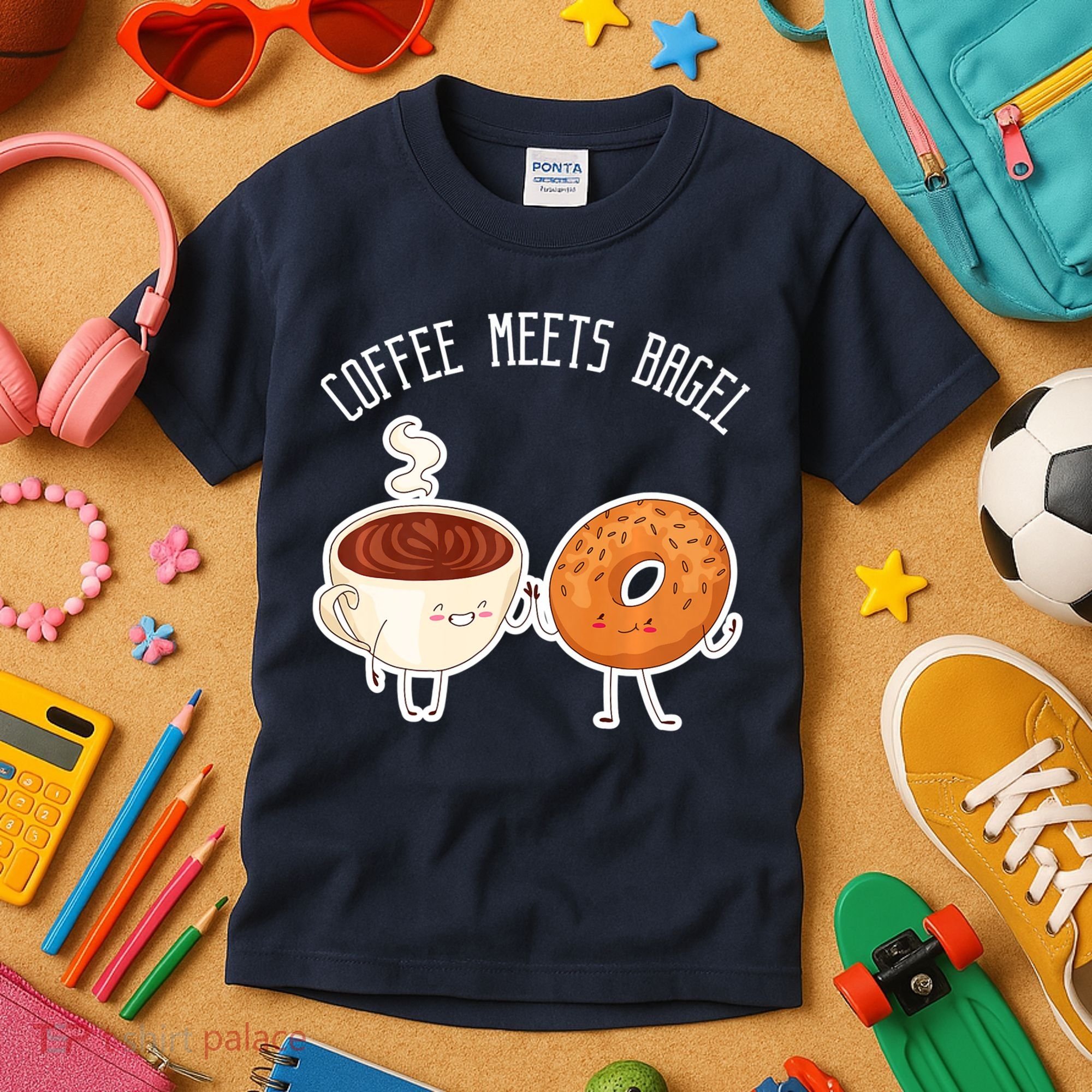 Coffee Meets Bagel Bagels Kids T-Shirt