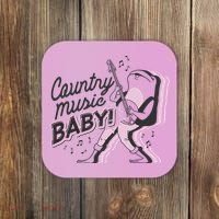 Country Music Baby Frog Coaster thumb 0