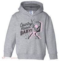 Country Music Baby Frog Toddler Hoodie thumb 0