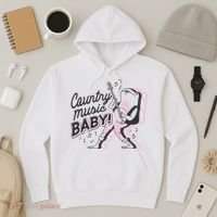 Country Music Baby Frog Hoodie thumb 3