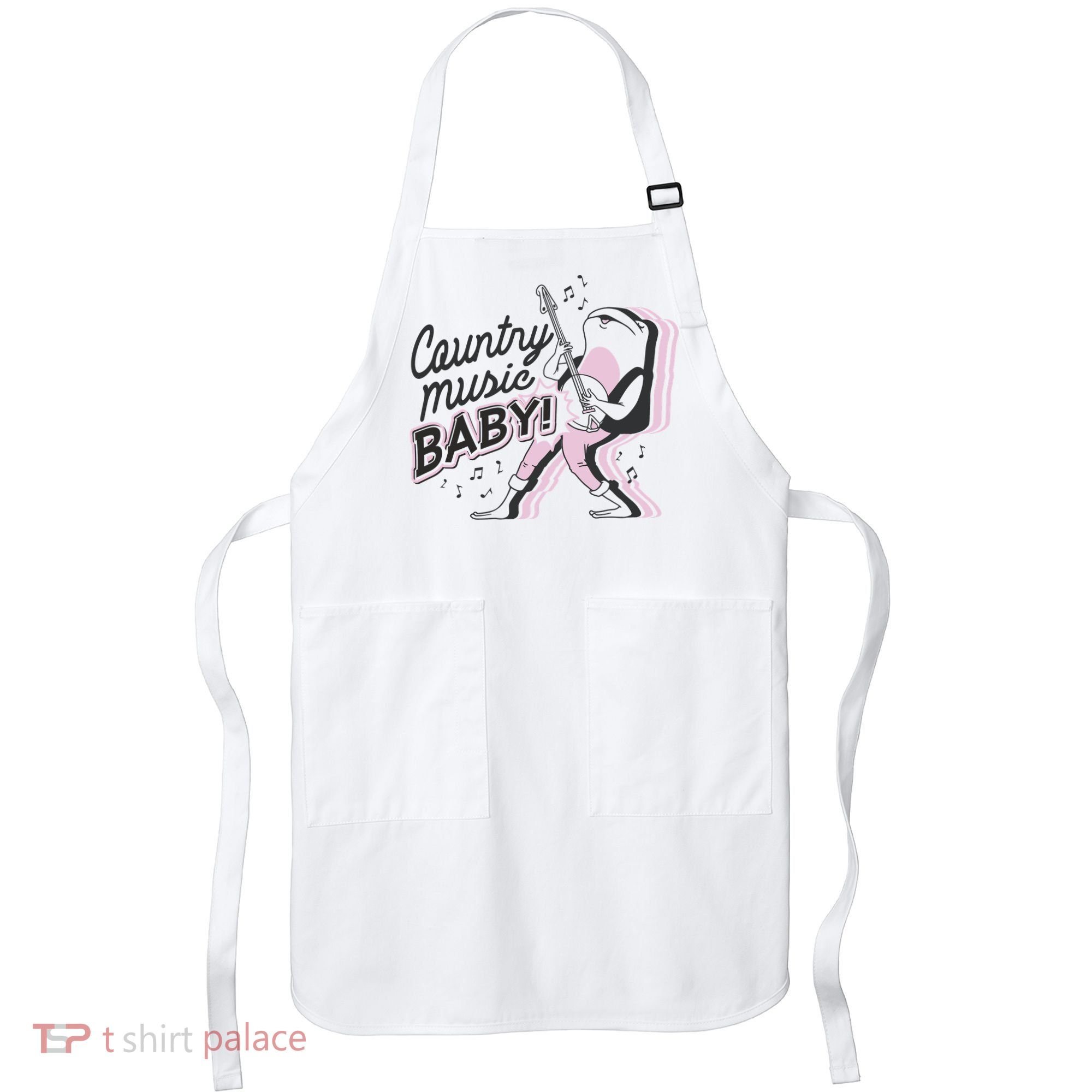Country Music Baby Frog Apron