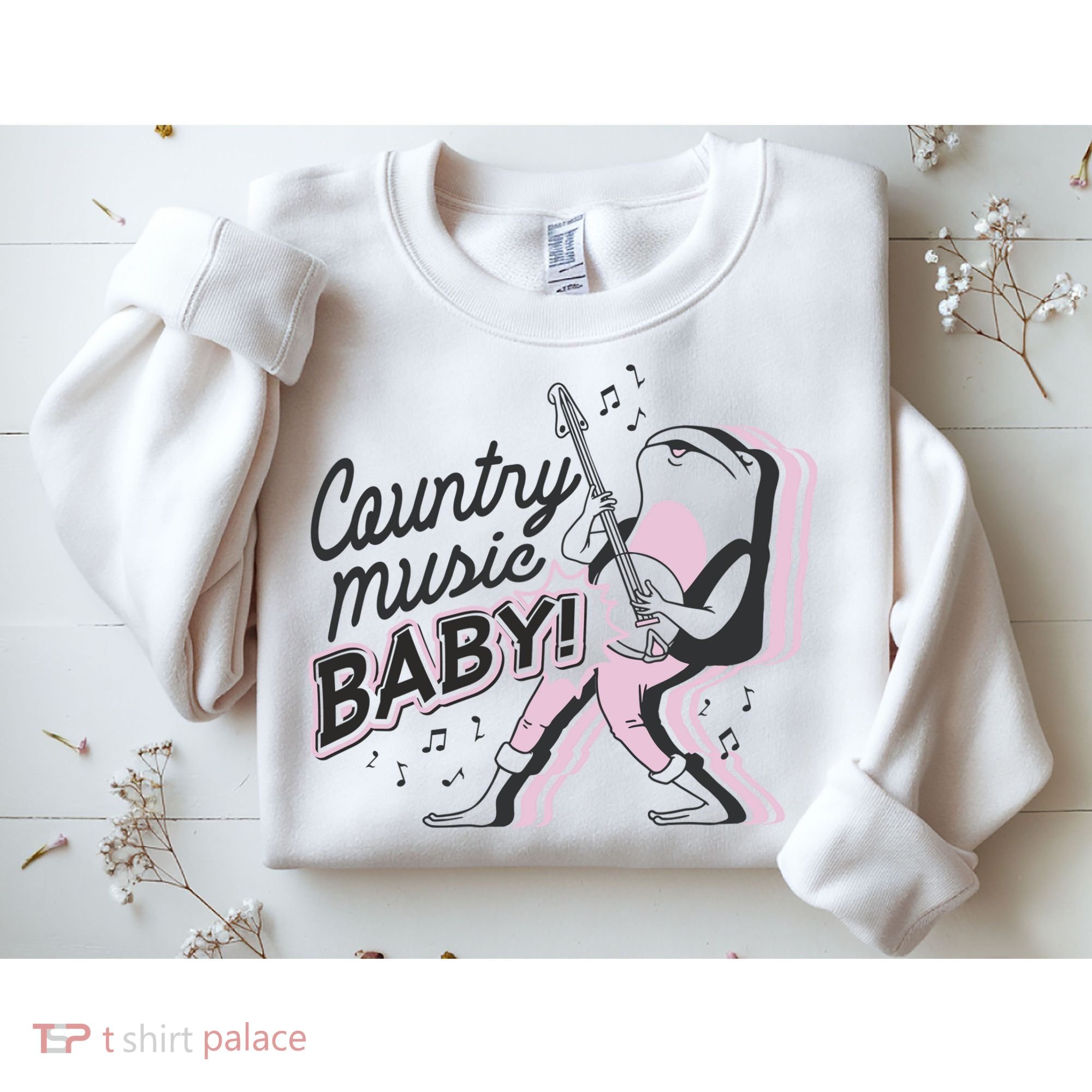 Country Music Baby Frog Sweatshirt