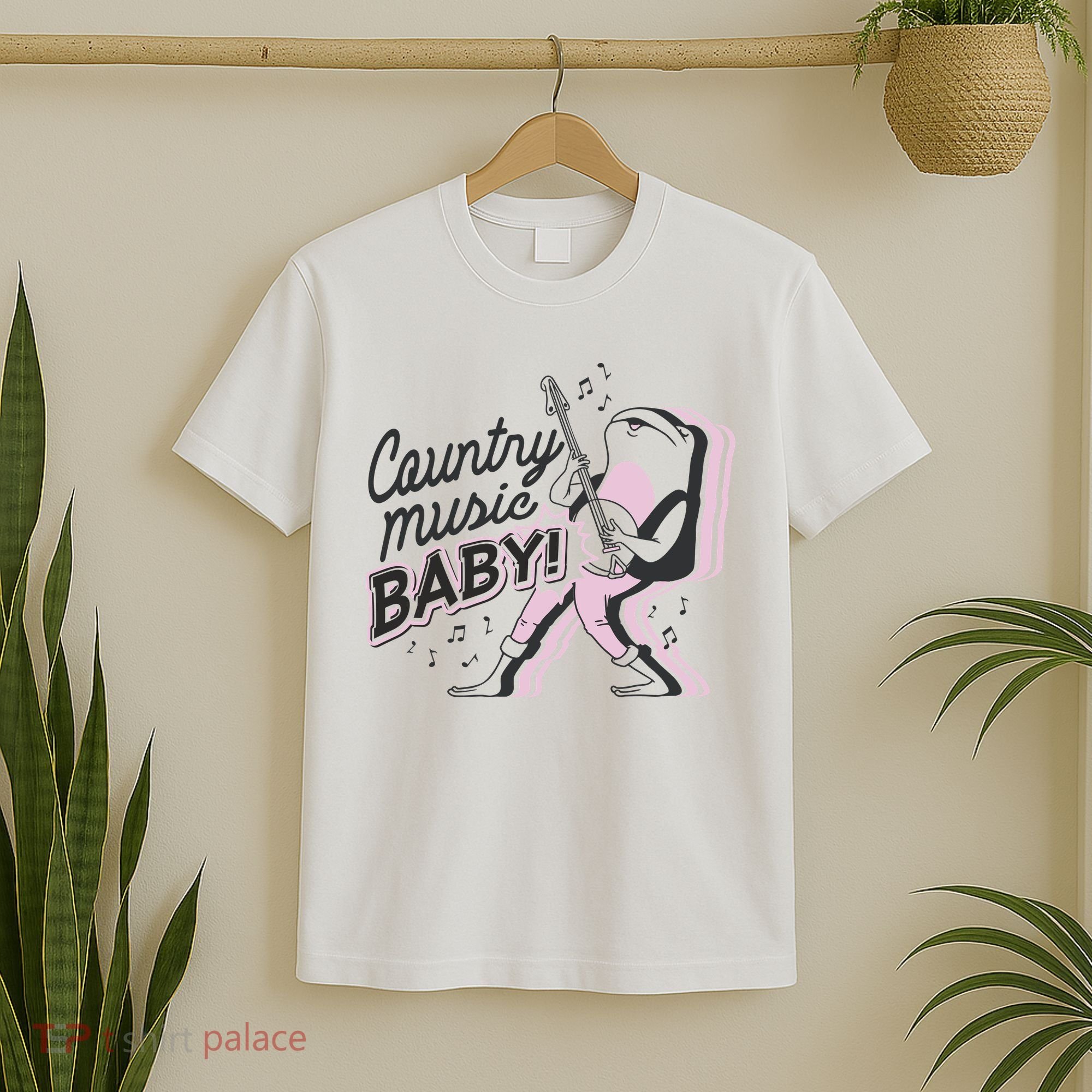 Country Music Baby Frog T-Shirt