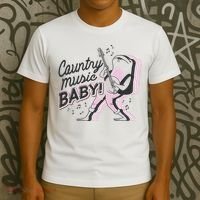 Country Music Baby Frog T-Shirt thumb 3