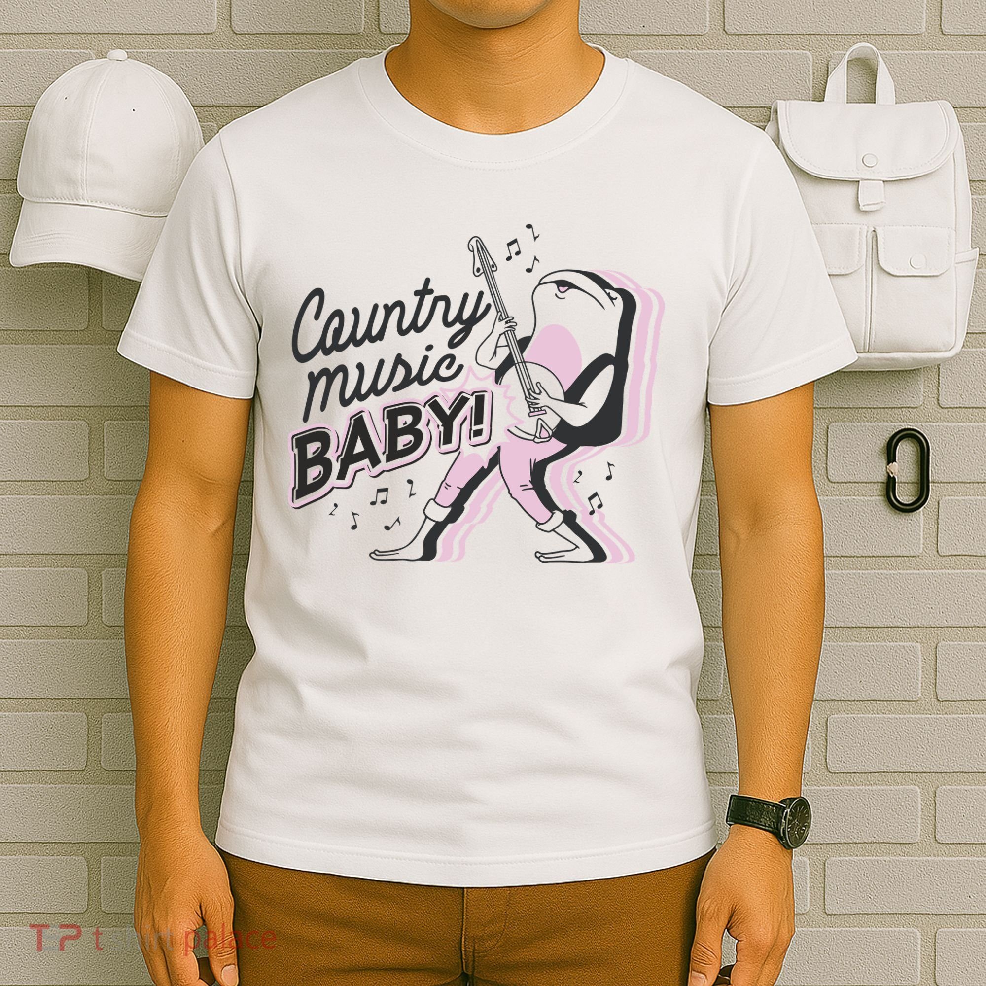 Country Music Baby Frog T-Shirt