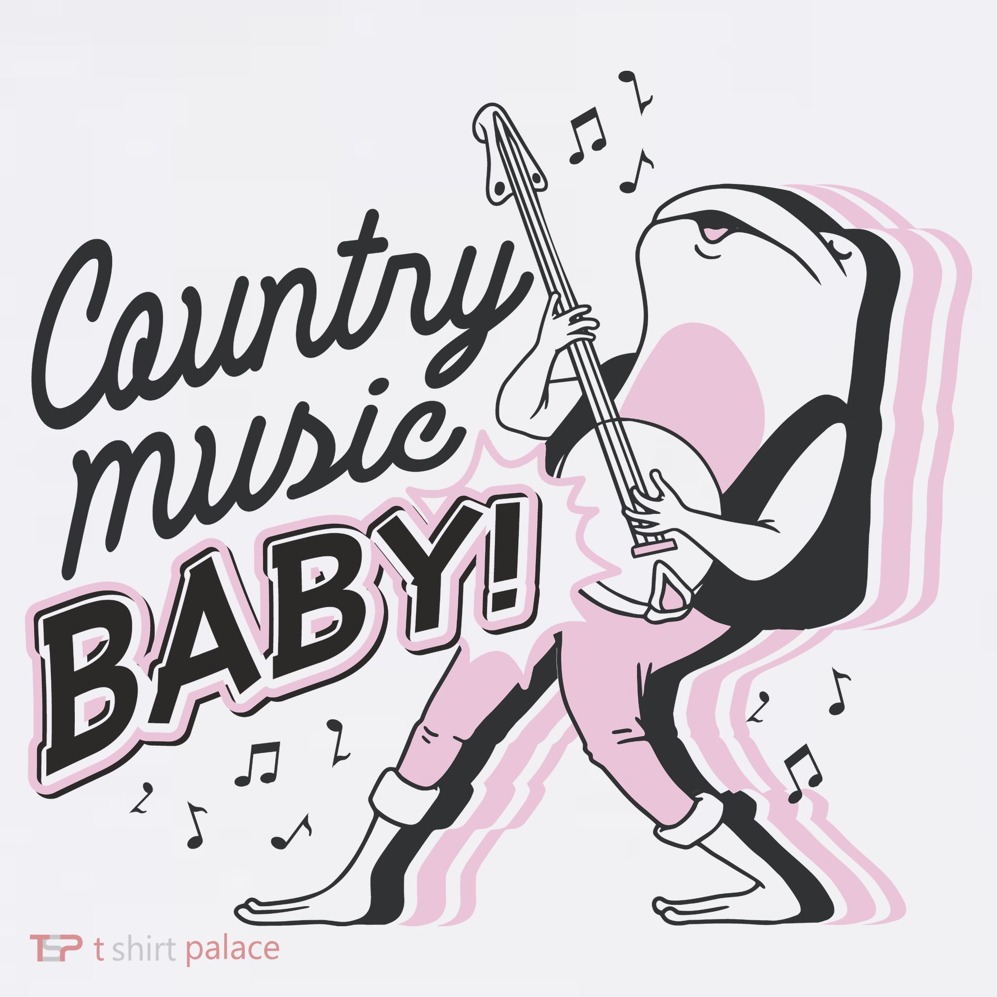 Country Music Baby Frog T-Shirt