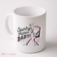 Country Music Baby Frog Coffee Mug thumb 0