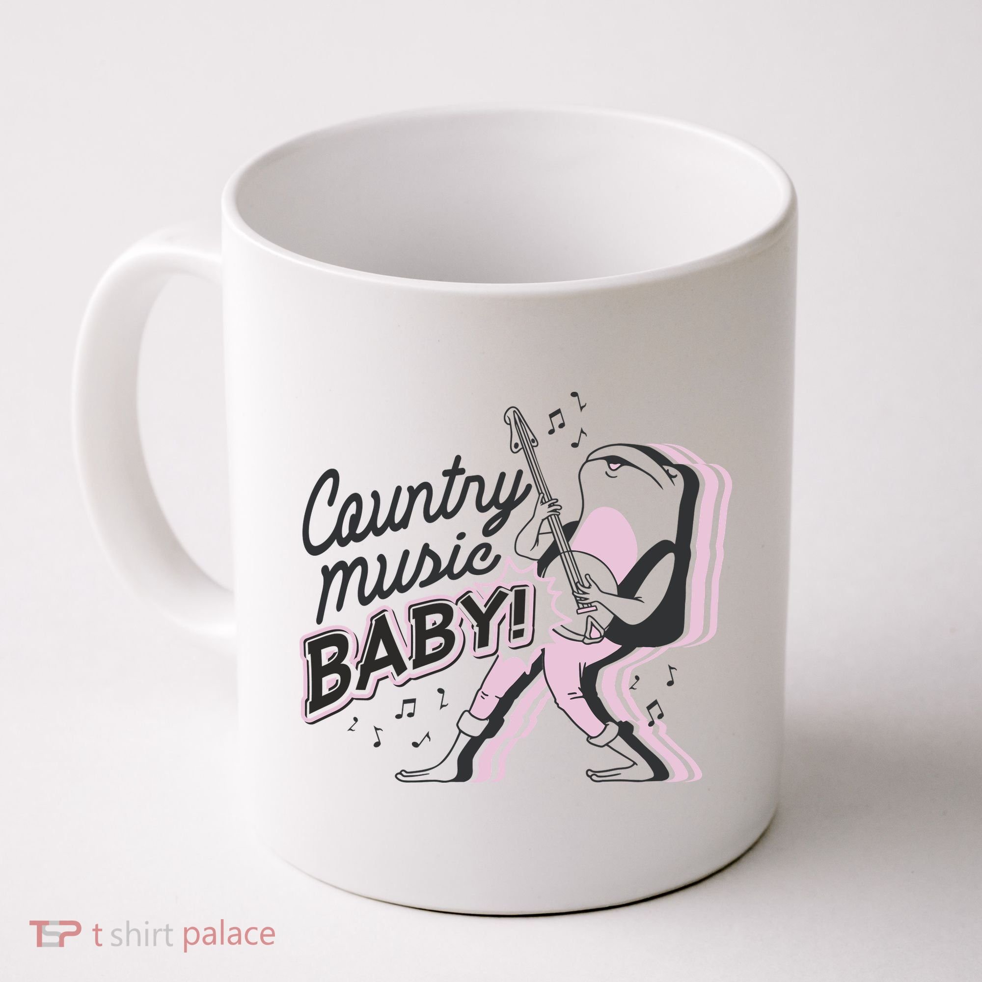 Country Music Baby Frog Coffee Mug