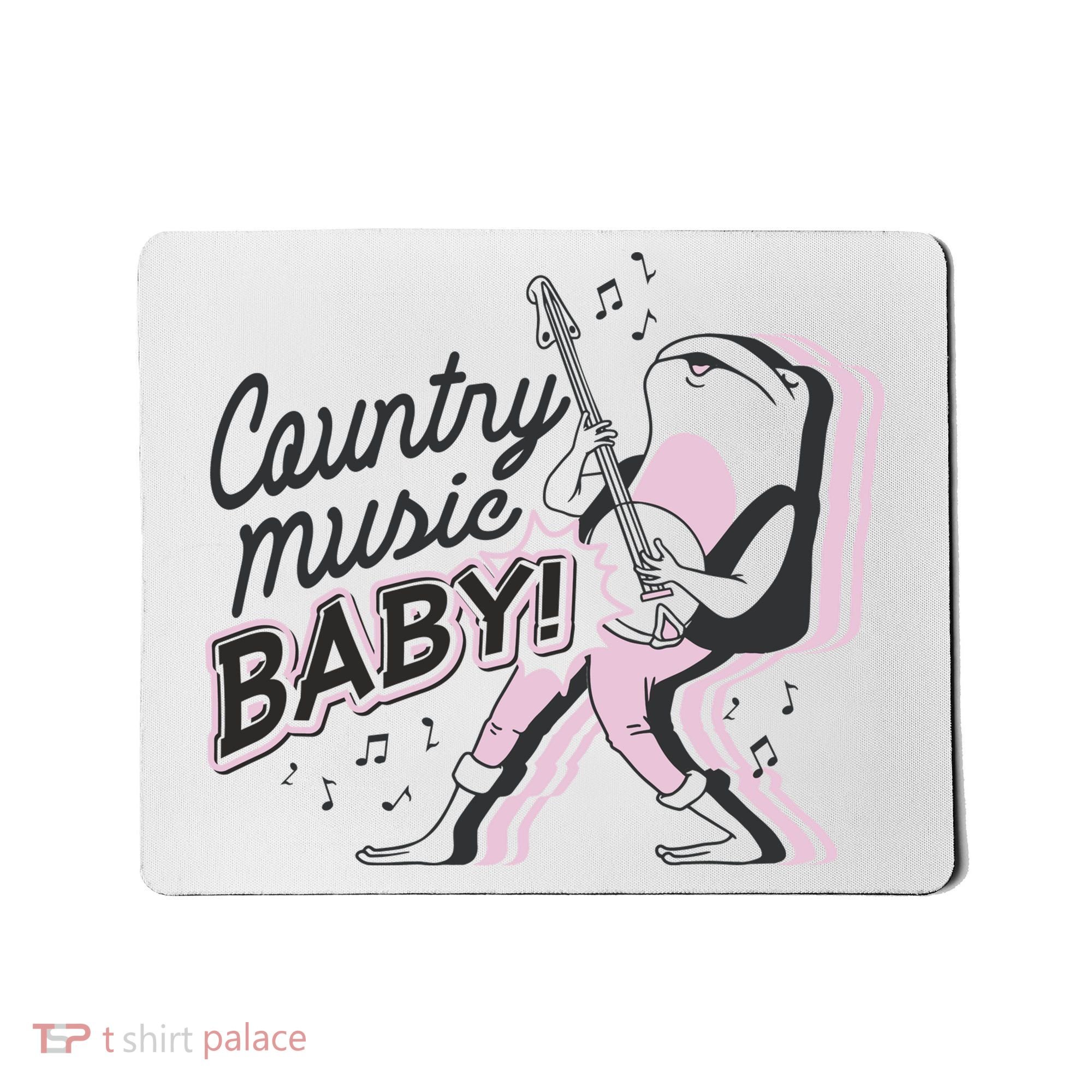Country Music Baby Frog Mousepad