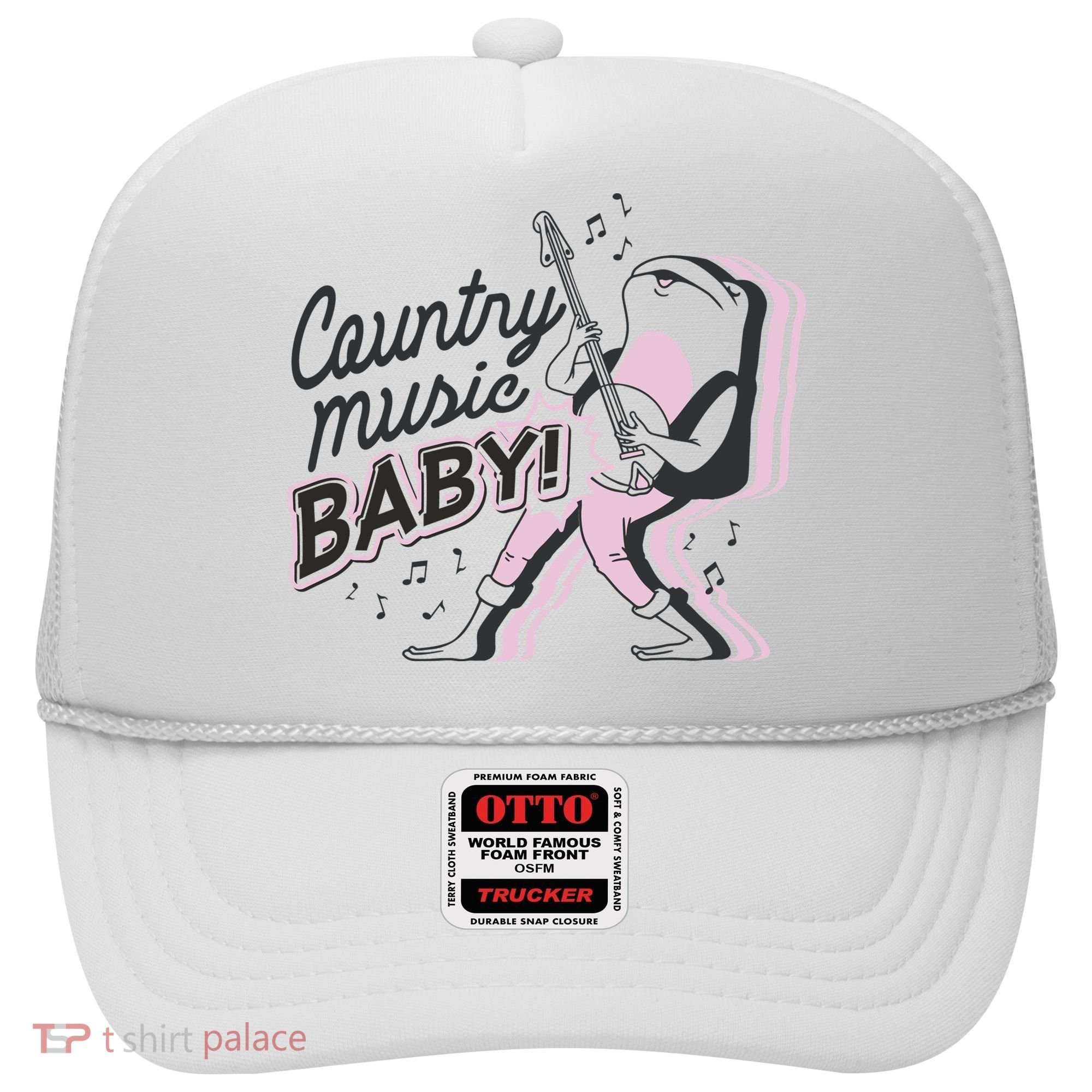 Country Music Baby Frog Hat