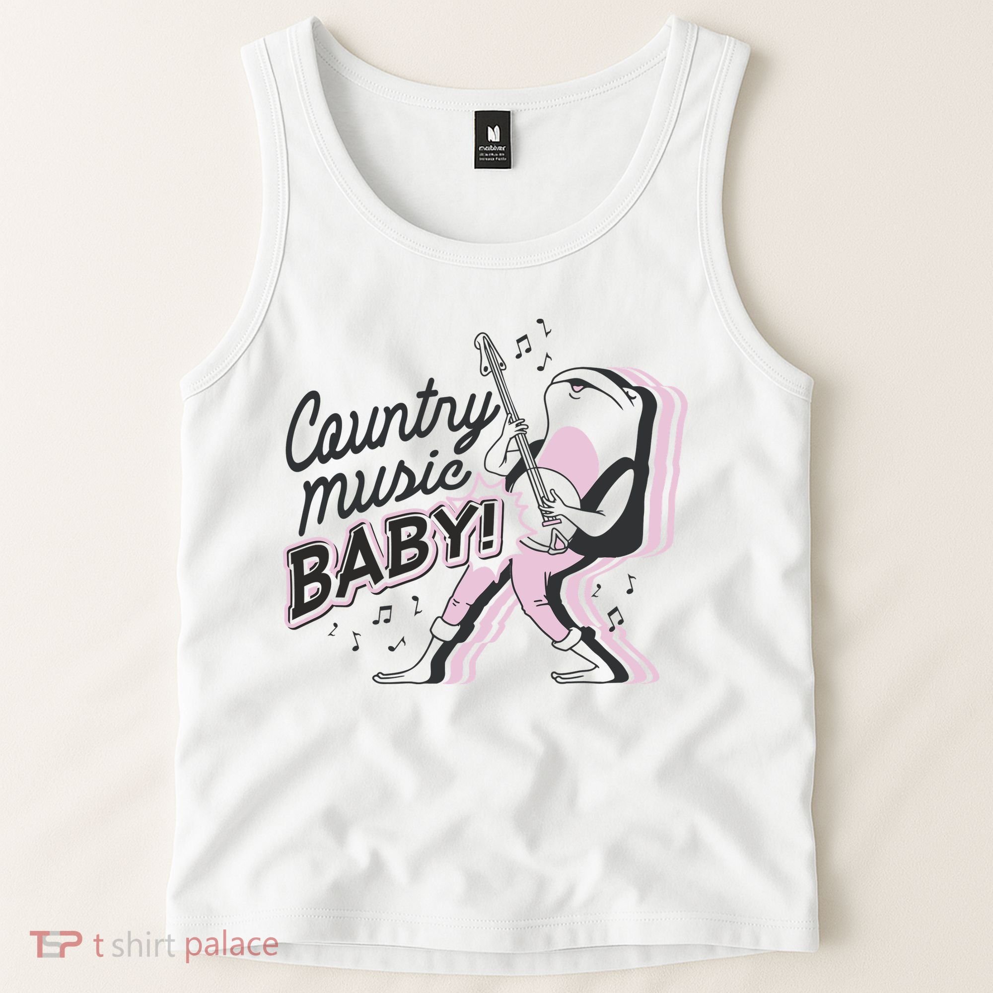 Country Music Baby Frog Tank Top