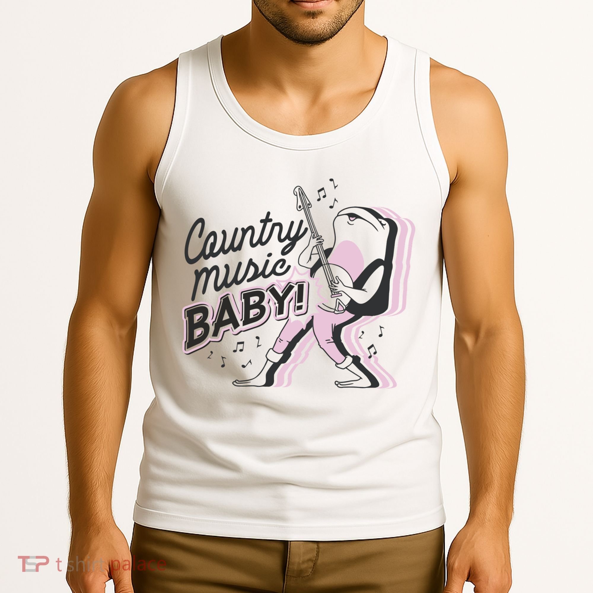 Country Music Baby Frog Tank Top