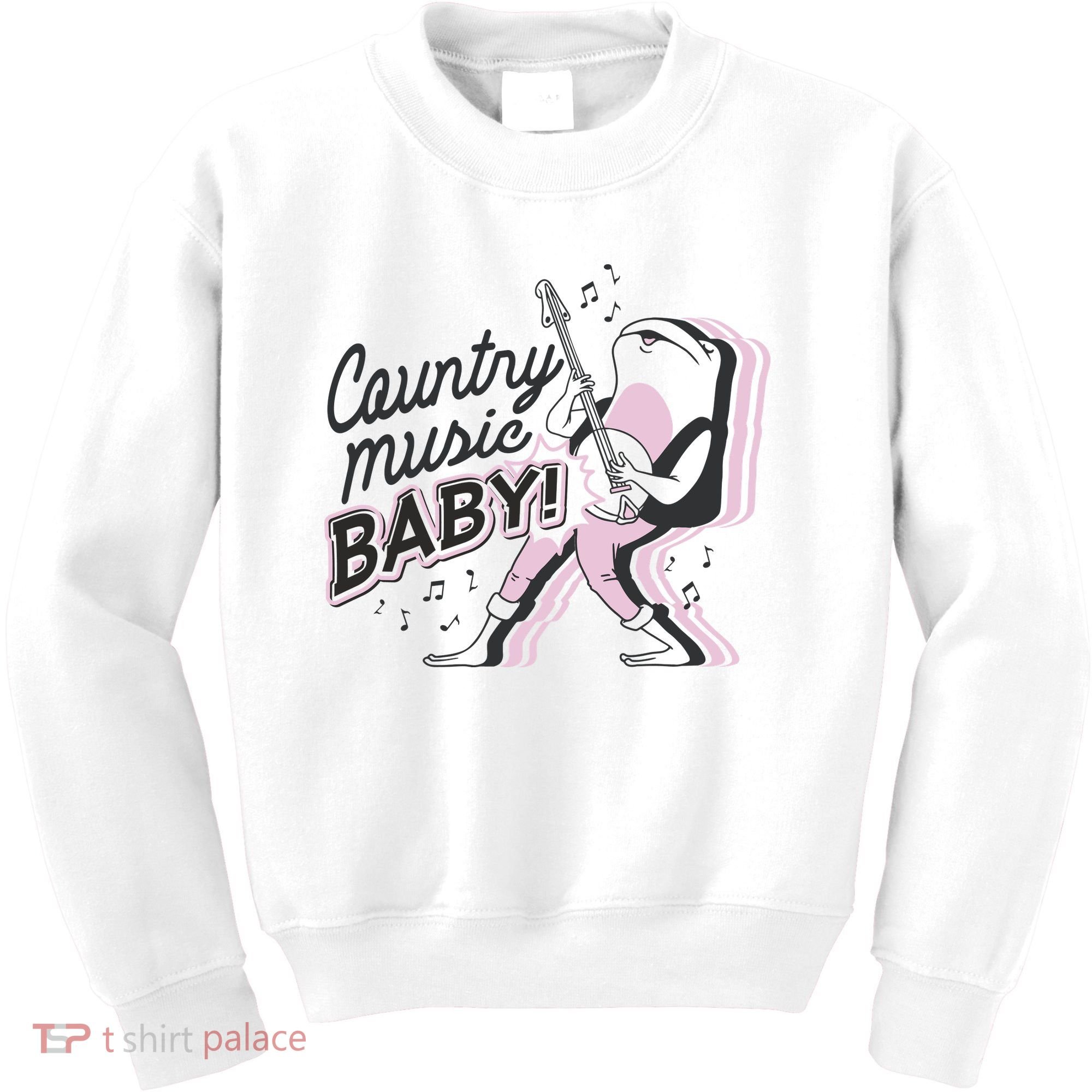 Country Music Baby Frog Kids Sweatshirt